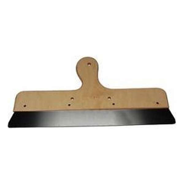 Toolland Decorateursmes 250 Mm Rvs/hout Naturel Toolland Decorateursmes 250 Mm Rvs/hout Naturel