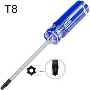 T8 Torx Beveiliging Schroevendraaier voor PS4 Console en XBOX 360 Controller