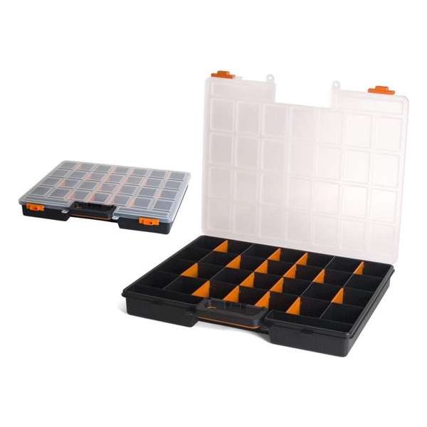 Gerimport Gereedschapskoffer Organizer 48 X 41 X 6 Cm Zwart Gerimport Gereedschapskoffer Organizer 48 X 41 X 6 Cm Zwart