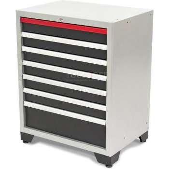 HBM 7 Laden Deluxe Professionele Gereedschapskast voor Werkplaatsinrichting
