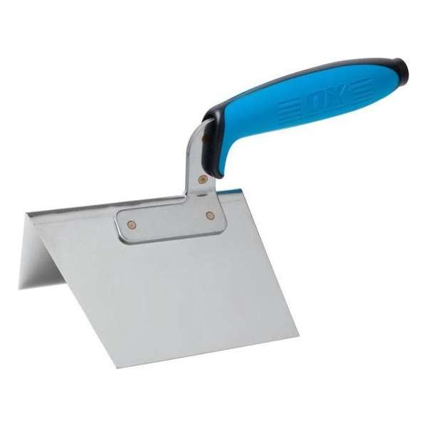 OX Pro Hoektroffel voor uitwendige hoeken RVS 100 x 125mm OX Pro Hoektroffel voor uitwendige hoeken RVS 100 x 125mm