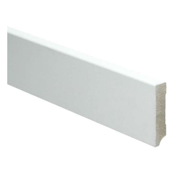 Hoge plinten - MDF - Moderne plint 70x18 mm - Grijs - Voorgelakt - RAL 7016 - Per stuk 2,4m Hoge plinten - MDF - Moderne plint 70x18 mm - Grijs - Voorgelakt - RAL 7016 - Per stuk 2,4m