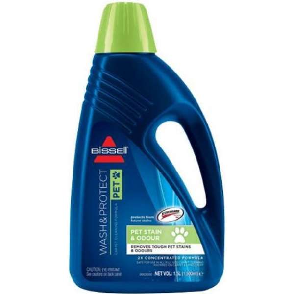 Bissell Tapijtshampoo - Wash & Protect Pro Pet - Bissell - 1,5 liter Bissell Tapijtshampoo - Wash & Protect Pro Pet - Bissell - 1,5 liter