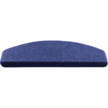 Trapmat Bergamo Blauw 15 stuks 17x56 cm haak 4 cm