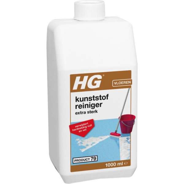 HG kunststofreiniger extra sterk (product 79) - 1L - voor alle soorten kunststof vloeren HG kunststofreiniger extra sterk (product 79) - 1L - voor alle soorten kunststof vloeren