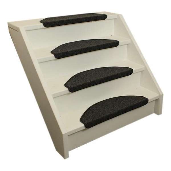 Trapmatten 13x Lima antraciet 56x17x3,5cm