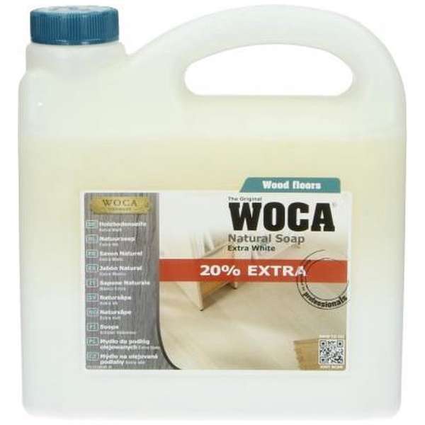 WOCA Natuurzeep Extra Wit - 2,5 liter WOCA Natuurzeep Extra Wit - 2,5 liter