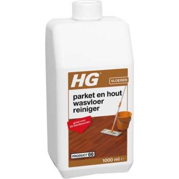 HG parket & hout wasvloer reiniger - 1L - goed voor 20 dweilbeurten