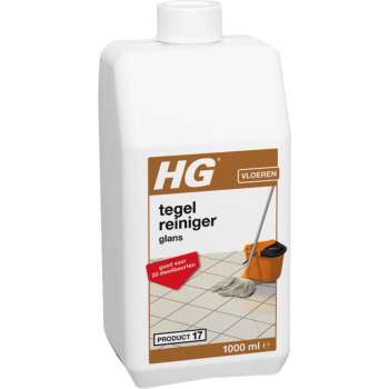 HG tegelreiniger glans - 1L- voor regelmatig gebruik