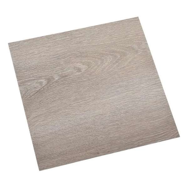 vidaXL Vloerplanken zelfklevend 55 st 5.11 m² PVC taupe vidaXL Vloerplanken zelfklevend 55 st 5.11 m² PVC taupe