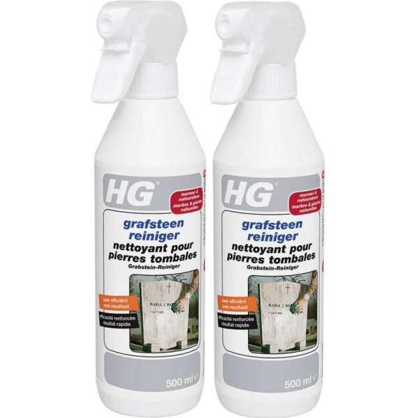 HG grafsteen reiniger 500ml - 2 Stuks ! HG grafsteen reiniger 500ml - 2 Stuks !