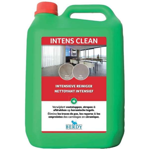 Intens Clean - Intensieve reiniger KERAMISCHE TEGELS - Berdy - 5 L Intens Clean - Intensieve reiniger KERAMISCHE TEGELS - Berdy - 5 L