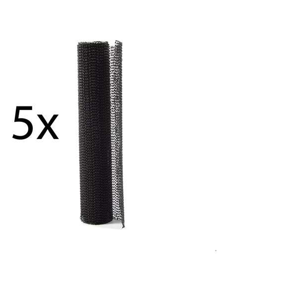 5x Non Slip Gripmat – Zwart – 30x150cm | Niet Klevende Antislipmat Gaas Patroon voor Bureaus en Keukenlades 5x Non Slip Gripmat – Zwart – 30x150cm | Niet Klevende Antislipmat Gaas Patroon voor Bureaus en Keukenlades