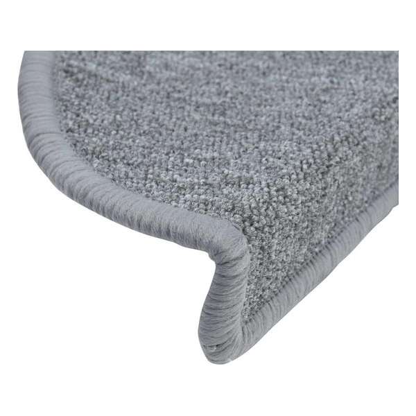 vidaXL 15 st Trapmatten 56x17x3 cm lichtgrijs vidaXL 15 st Trapmatten 56x17x3 cm lichtgrijs