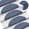 Trapmat zelfklevend 54x16x4 cm naaldvilt blauw 15 st