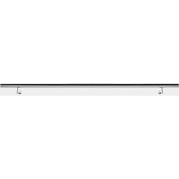 Roestvrij stalen leuning, trapleuning 140 cm - trap leuning rvs geborsteld - met houders - 1400 mm - Multistrobe