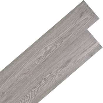 Vloerplanken zelfklevend 5,02 m² 2 mm PVC donkergrijs