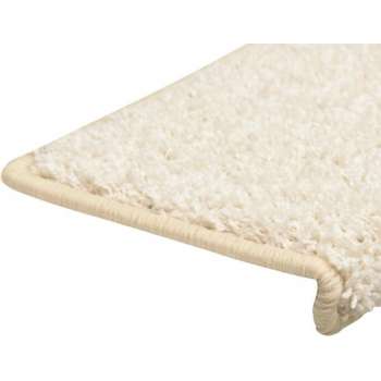 vidaXL Trapmatten 15 st 65x25 cm wit  VDXL_134581