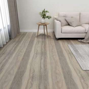 vidaXL Vloerplanken 20 st zelfklevend 1,86 m² PVC taupe  VDXL_330157