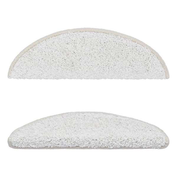 vidaXL 15 st Trapmatten 56x20 cm wit vidaXL 15 st Trapmatten 56x20 cm wit