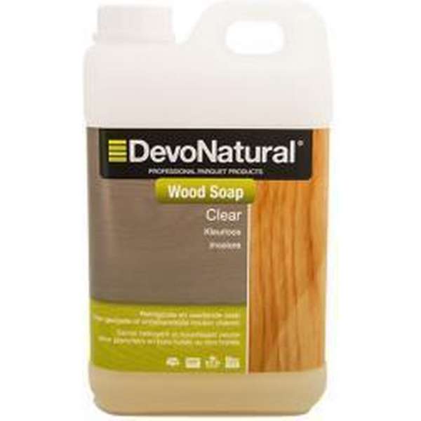 DevoNatural Wood Soap Clear / Houtzeep - 2 liter DevoNatural Wood Soap Clear / Houtzeep - 2 liter