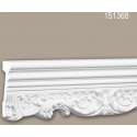 Wandlijst 151368 Profhome Lijstwerk Sierlijst Frieslijst neo-renaissance stijl wit 2 m