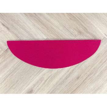 Zelfklevende Halve Maantjes voor Trap - 14 Stuks - Roze - 56x20x3,5cm - Trapmatten - Trapmatten set