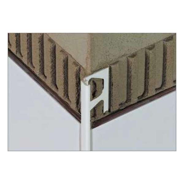 Schlüter Jolly-AC tegelprofiel 10 mm, 250 cm, aluminium, pergamon Schlüter Jolly-AC tegelprofiel 10 mm, 250 cm, aluminium, pergamon