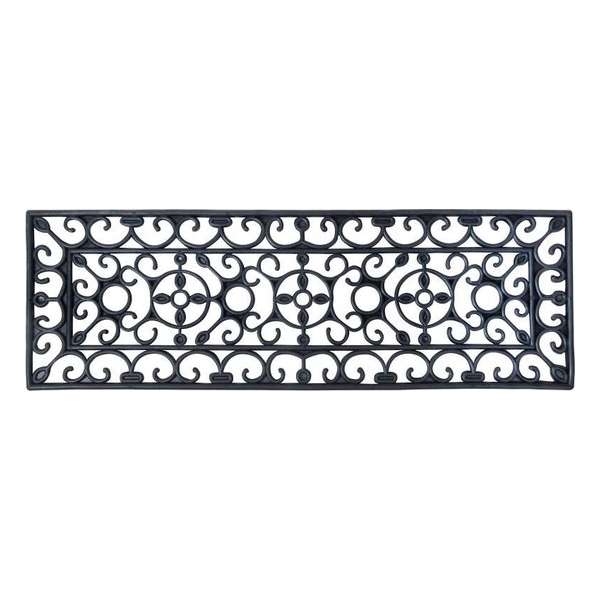 Rubberen trapmat 75x25 cm Rubberen trapmat 75x25 cm