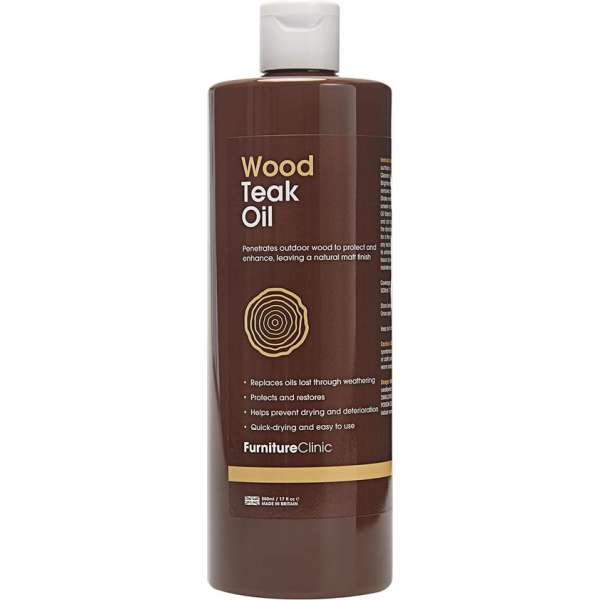 Teak Olie - Teak Hout Versterken & Beschermen - UV Bescherming - Teak Tuin Meubilair - 500 ml Teak Olie - Teak Hout Versterken & Beschermen - UV Bescherming - Teak Tuin Meubilair - 500 ml