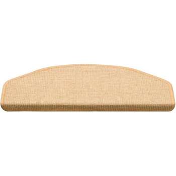 Trapmat Sisal - Naturel - 25 x 65 cm - 15 Stuks