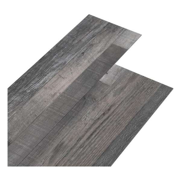 vidaXL Vloerplanken zelfklevend 5.02 m² 2 mm PVC industrieel houtkleur vidaXL Vloerplanken zelfklevend 5.02 m² 2 mm PVC industrieel houtkleur
