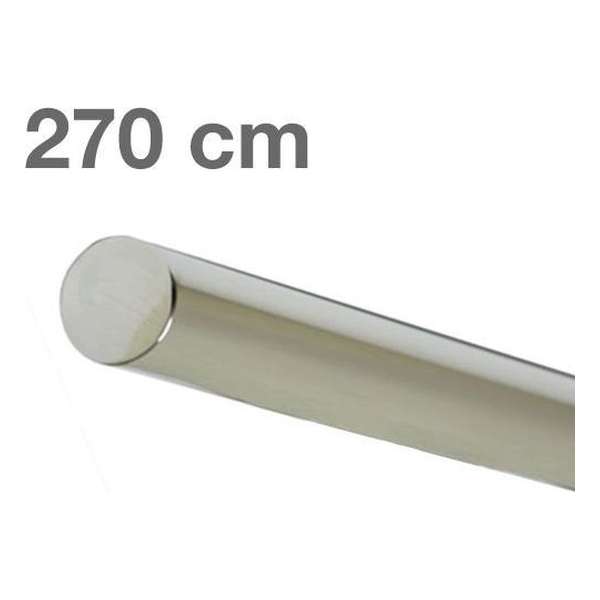 RVS Gepolijst Trapleuning 270 cm - Zonder houders RVS Gepolijst Trapleuning 270 cm - Zonder houders