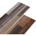 vidaXL Vloerplanken zelfklevend 5.02 m² 2 mm PVC meerkleurig