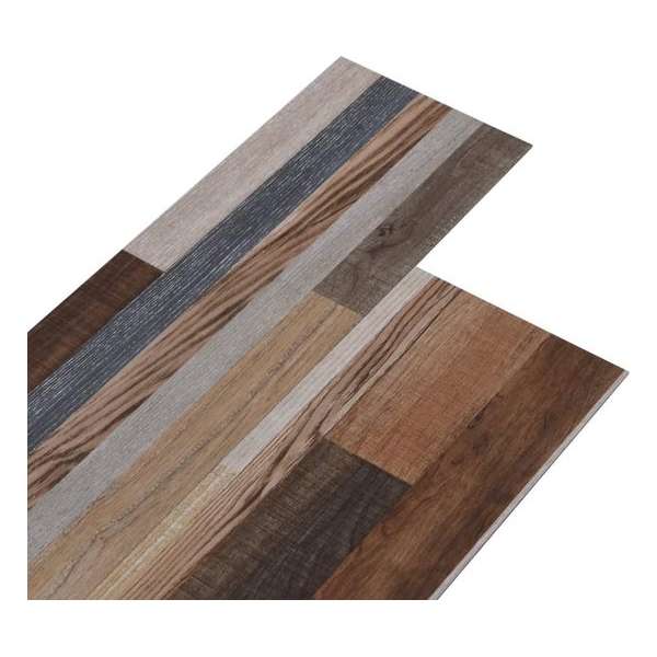 vidaXL Vloerplanken zelfklevend 5.02 m² 2 mm PVC meerkleurig vidaXL Vloerplanken zelfklevend 5.02 m² 2 mm PVC meerkleurig