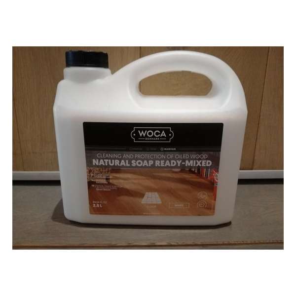 WOCA Natuurzeep Naturel Ready Mixed -2,5 liter WOCA Natuurzeep Naturel Ready Mixed -2,5 liter