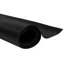 vidaXL Rubberen anti-slip vloermat 2x1m breed geribbeld