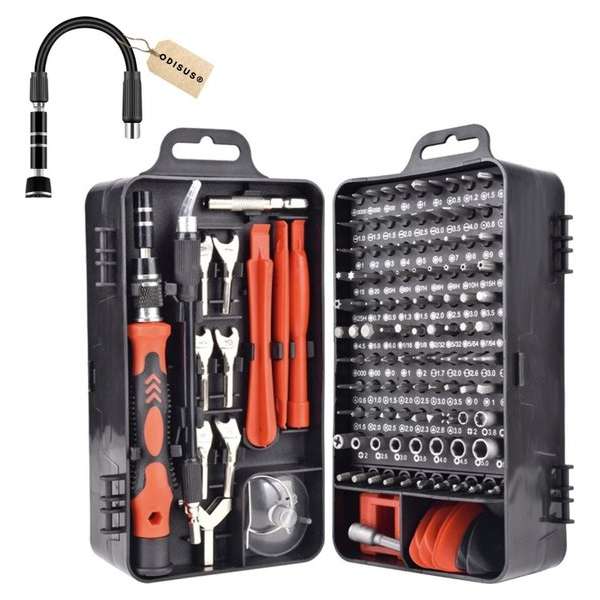 Odisus® Tools - Schroevendraaier - Magnetisch - All-In-One Reparatiekit - 117-Delig Odisus® Tools - Schroevendraaier - Magnetisch - All-In-One Reparatiekit - 117-Delig