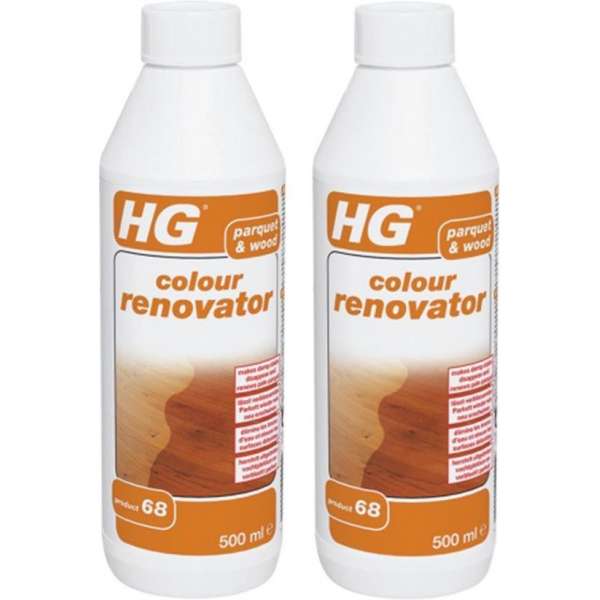 HG parket & Hout kleur vernieuwer (product 68) - 2 Stuks ! HG parket & Hout kleur vernieuwer (product 68) - 2 Stuks !