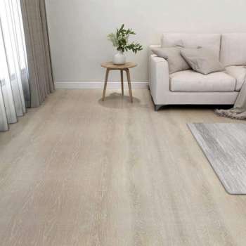 vidaXL Vloerplanken 20 st zelfklevend 1,86 m² PVC beige  VDXL_330152