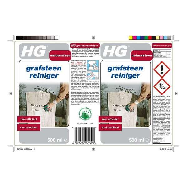 HG grafsteenreiniger 500ml HG grafsteenreiniger 500ml