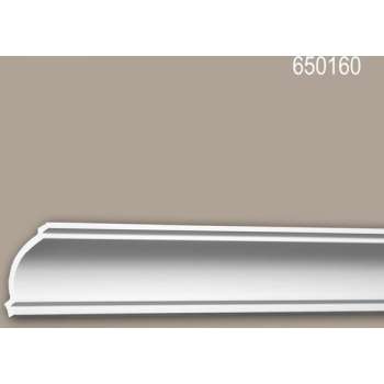 Kroonlijst 650160 Profhome Lijstwerk Sierlijst neo-classicisme stijl wit 2 m