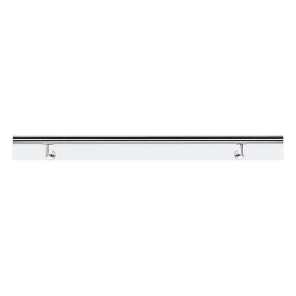 Roestvrij stalen leuning, trapleuning 100 cm - trap leuning rvs geborsteld - met houders - 1000 mm - Multistrobe Roestvrij stalen leuning, trapleuning 100 cm - trap leuning rvs geborsteld - met houders - 1000 mm - Multistrobe