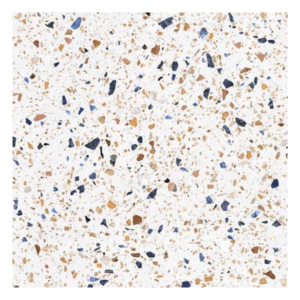 Terazzo tegel Mineral Mix Wit | Mat | 60X60 CM Terazzo tegel Mineral Mix Wit | Mat | 60X60 CM
