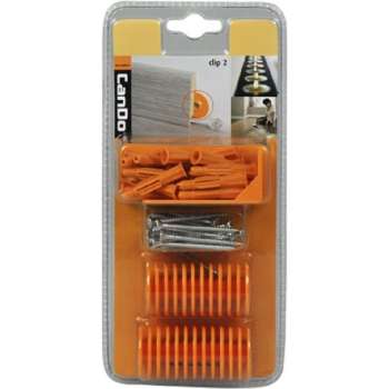 Cando plintpluggen oranje  25 stuks