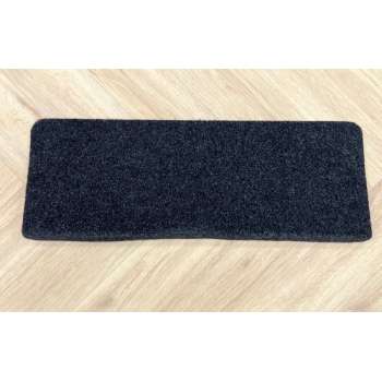 Zelfklevende Rechte Maantjes voor Trap - 15 Stuks - Antraciet - 65x22x3,5cm - Trapmatten - Trapmatten set