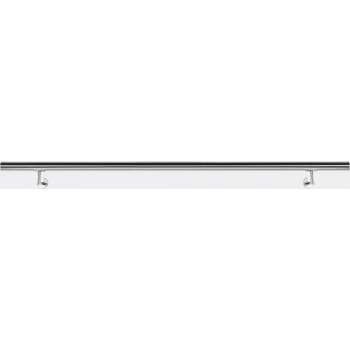Roestvrij stalen leuning, trapleuning 120 cm - trap leuning rvs geborsteld - met houders - 1200 mm - Multistrobe