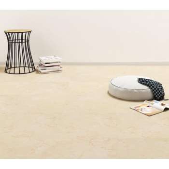 Vloerplanken zelfklevend 5,11 m² PVC beige