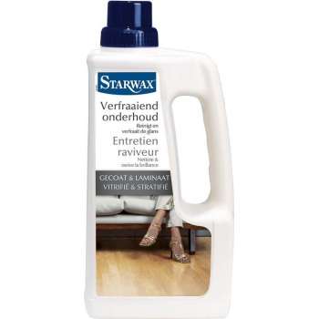Starwax verfraaid onderhoud 'Gecoat & Laminaat' 1 L