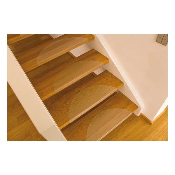 Transparante trapbeschermer halve maan 60x26 cm. Polycarbonaat